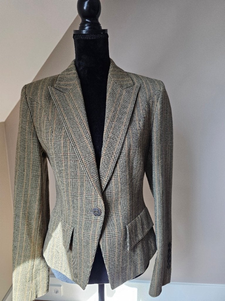 Geruit blazer van het merk Pauw, Kleding | Dames, Maat 38/40 (M), Pauw, Ophalen of Verzenden, Zo goed als nieuw
