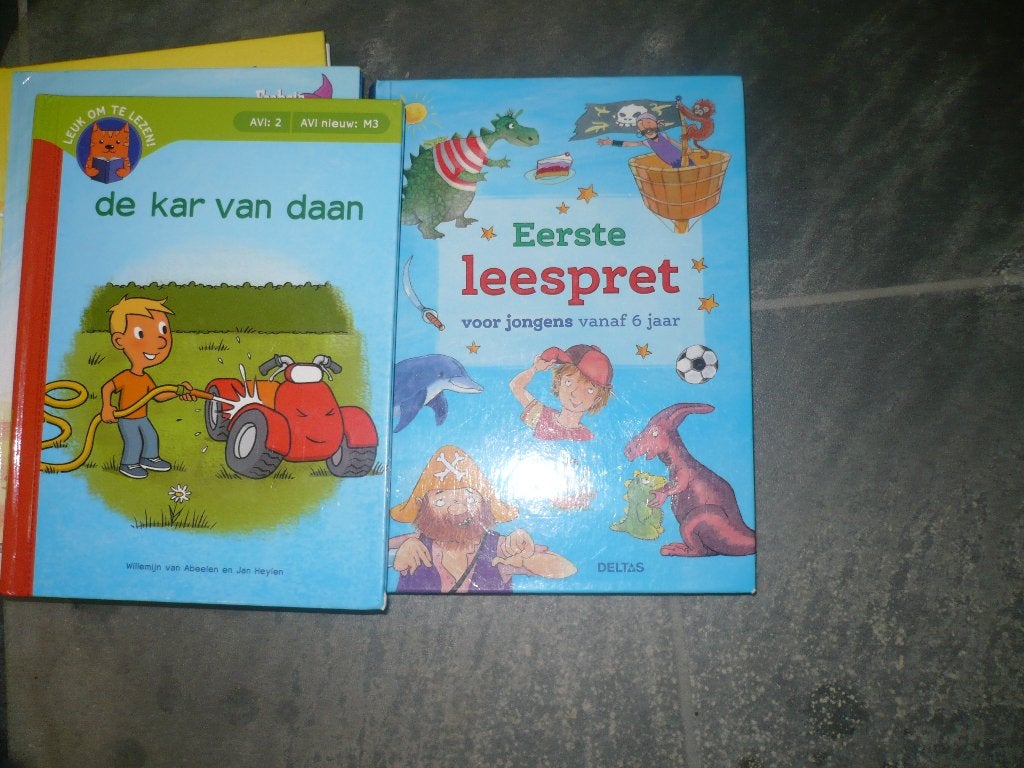 8 leesboekjes avi 1 ,2,2/3, Ophalen of Verzenden, Gelezen, Marian van Gog, Fictie algemeen