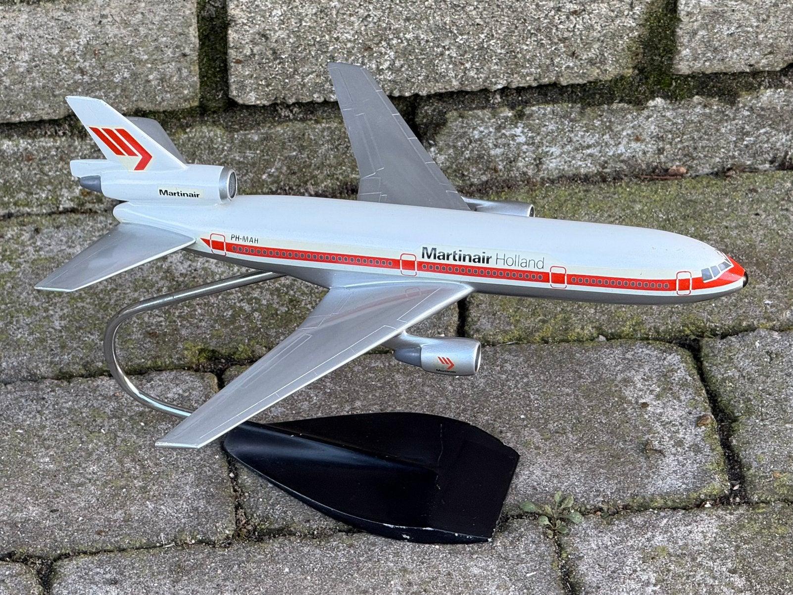 Metalen DC-10 Martinair Verkuyl schaal 1/200, Ophalen, Gebruikt, Schaalmodel