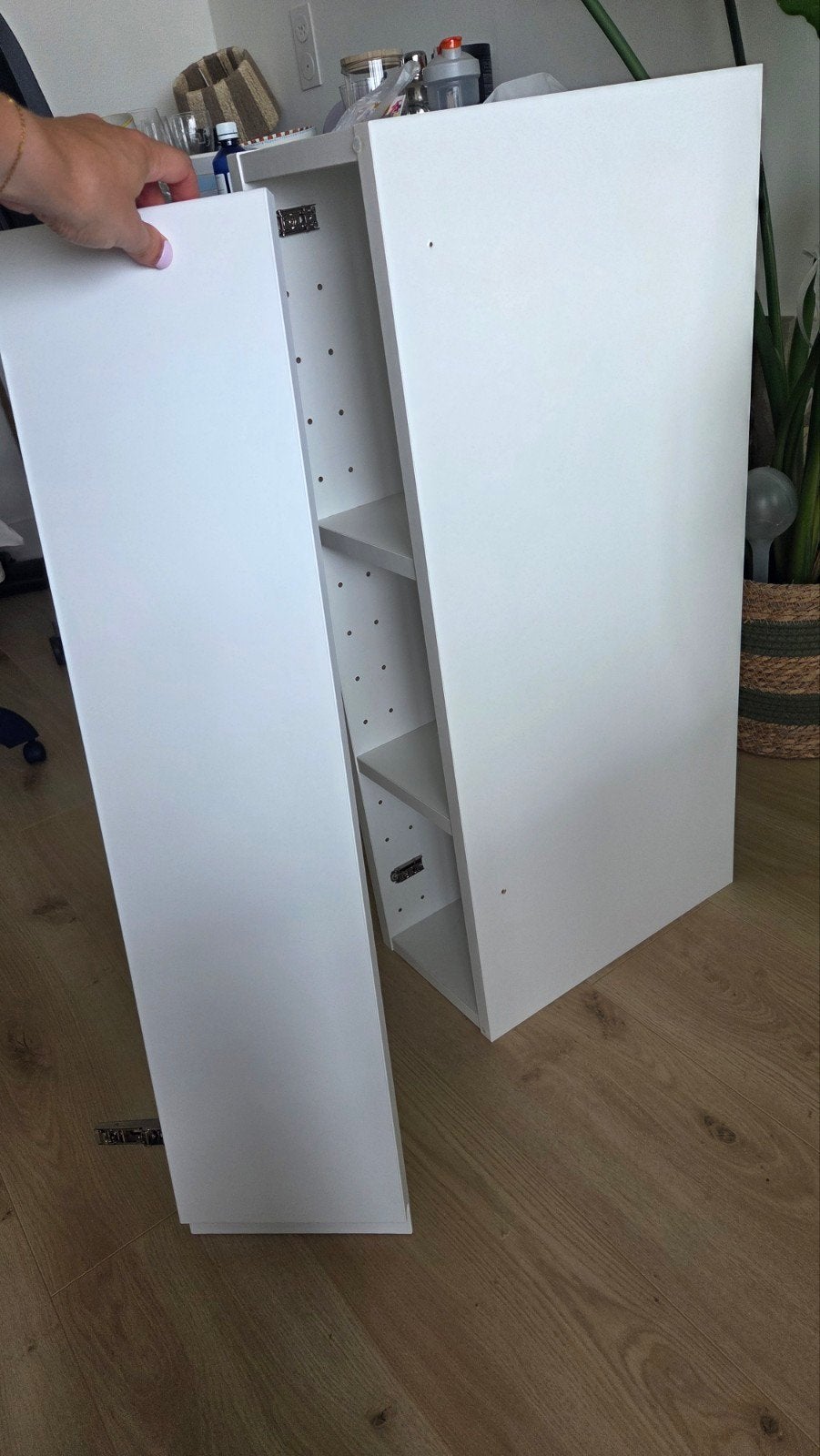IKEA METOD Kast met Voxtorp deurtje (20x80x39 cm), Ophalen, Zo goed als nieuw