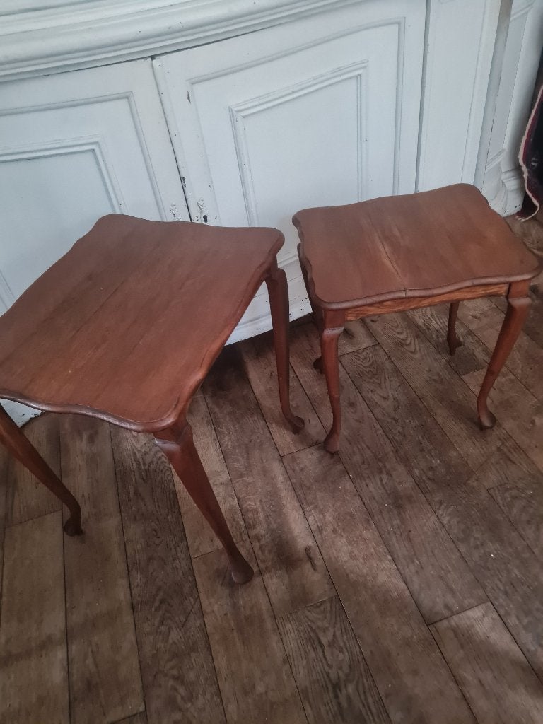 Antiek bijzettafeltje vol hout vanaf 19,95, Ophalen of Verzenden