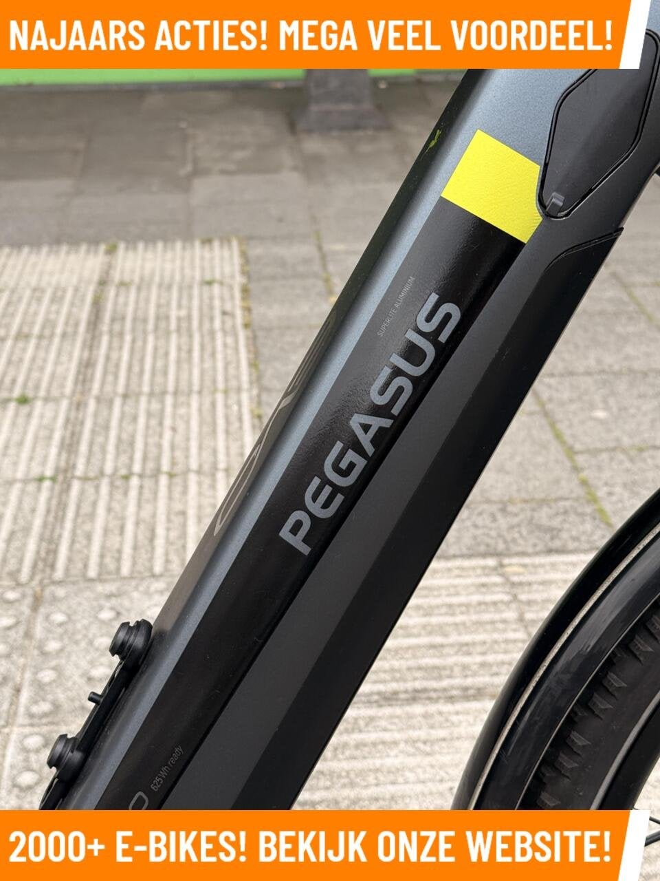 Pegasus EVO CX Elektrische fiets met BOSCH CX midden motor!, Fietsen en Brommers, 59 cm of meer, Zo goed als nieuw, 50 km per accu of meer