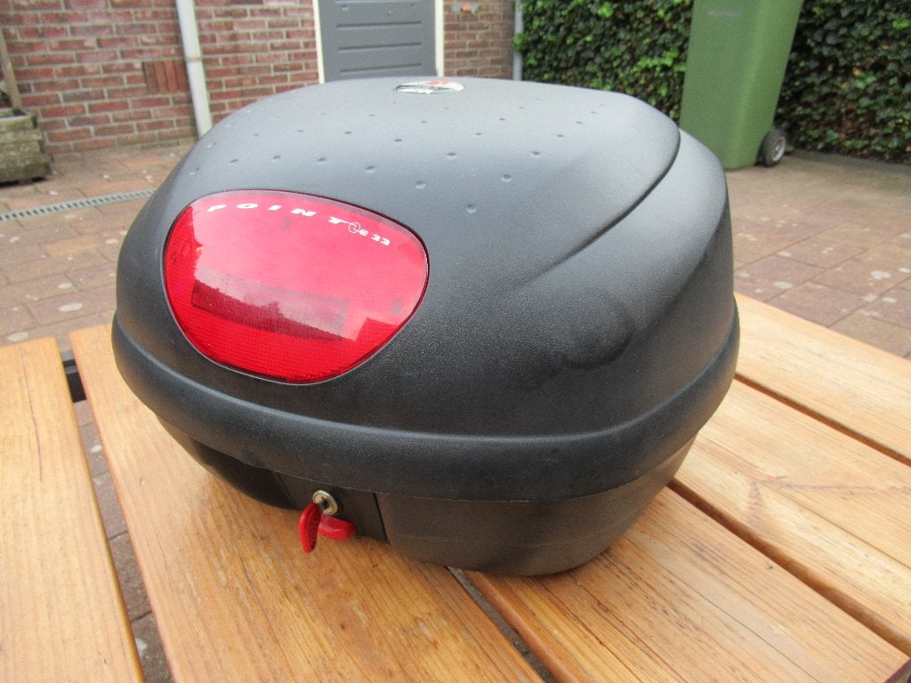 GIVI topkoffer met rek, Ophalen, Gebruikt