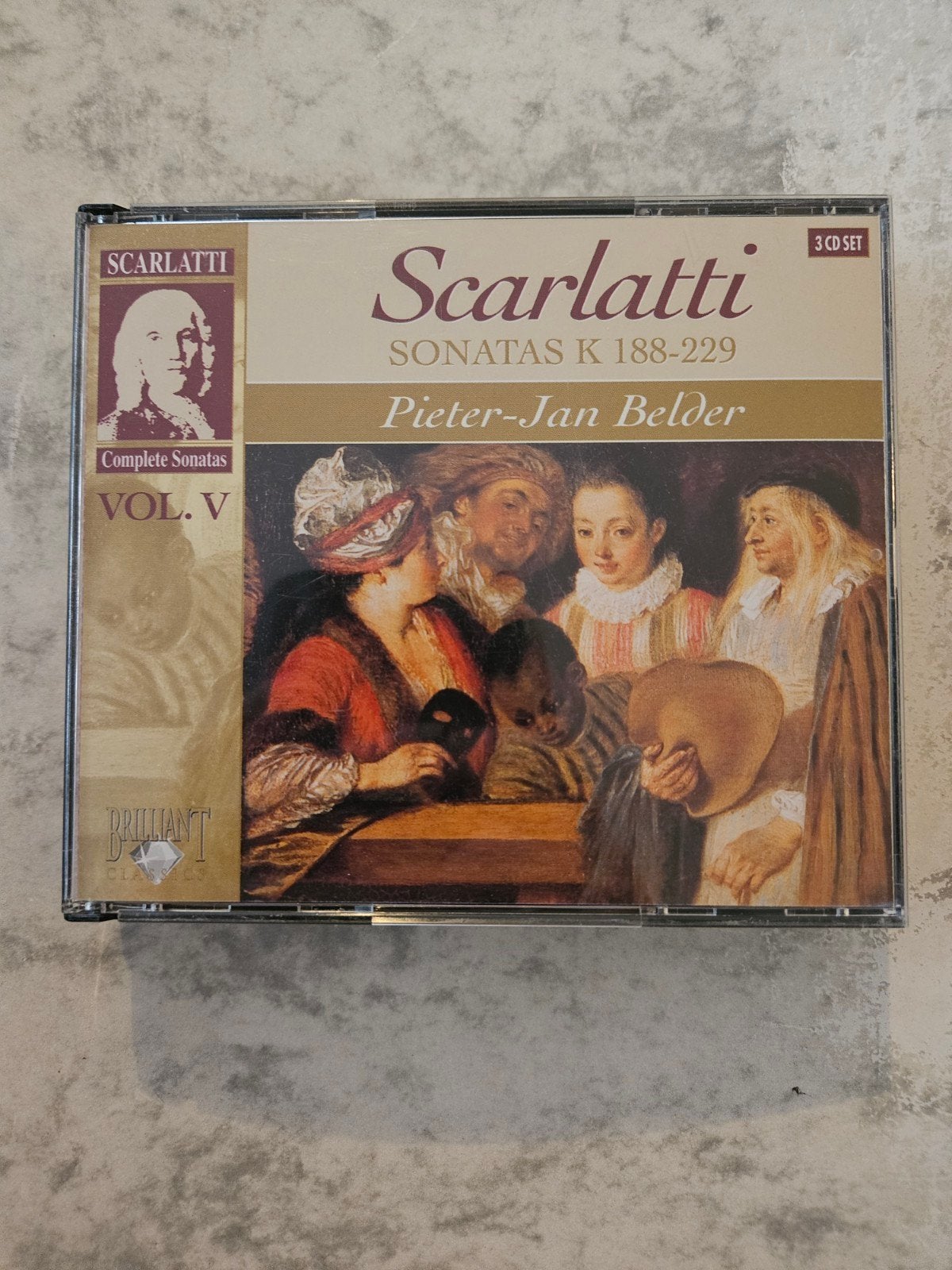 Scarlatti - Complete Sonatas Vol. V (3 CD Box) - Pieter-Jan, Cd's en Dvd's, Ophalen of Verzenden, Barok, Gebruikt, Overige typen