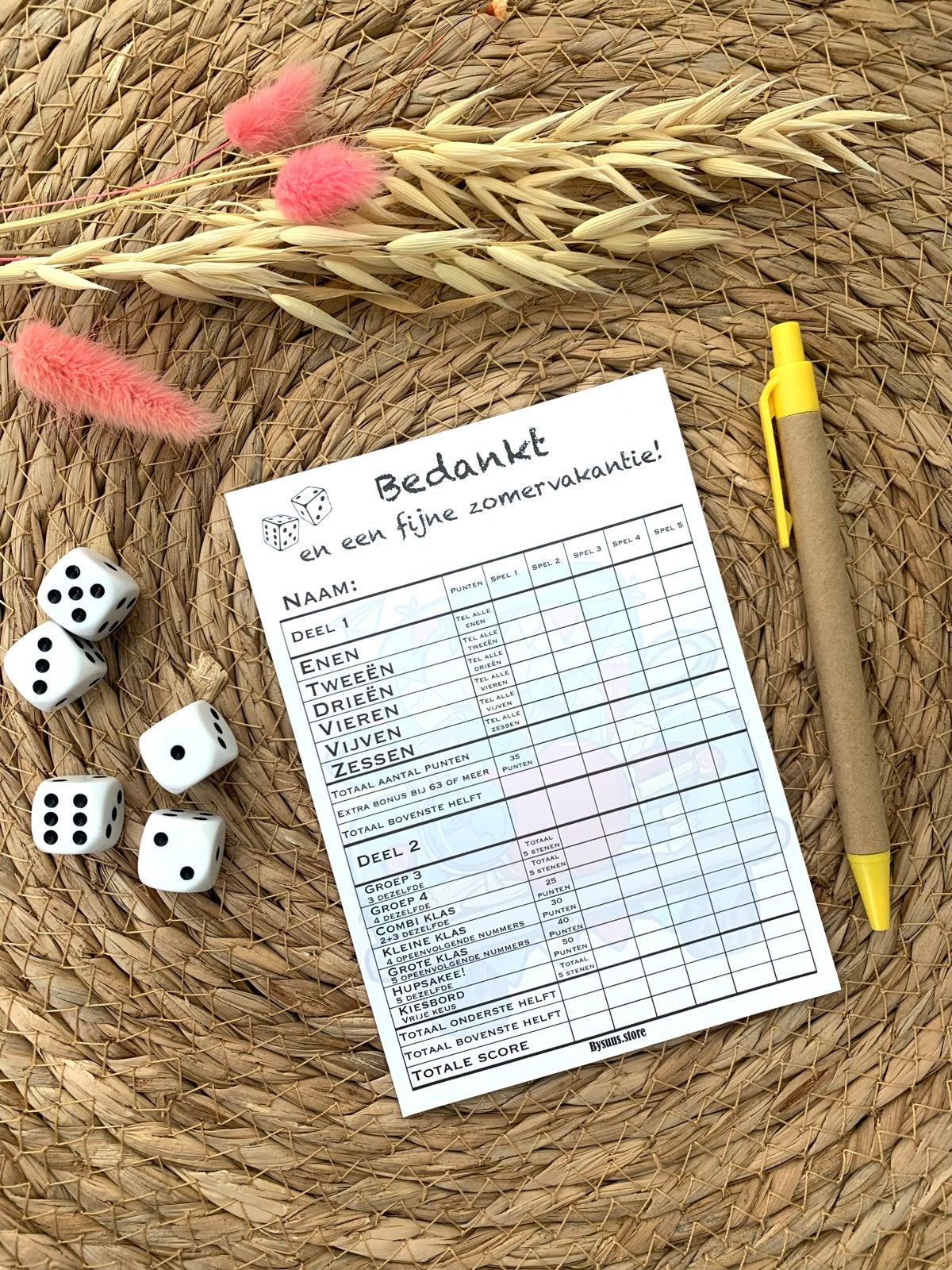 Einde schooljaar - juf en meester cadeautje, Ophalen of Verzenden, Nieuw