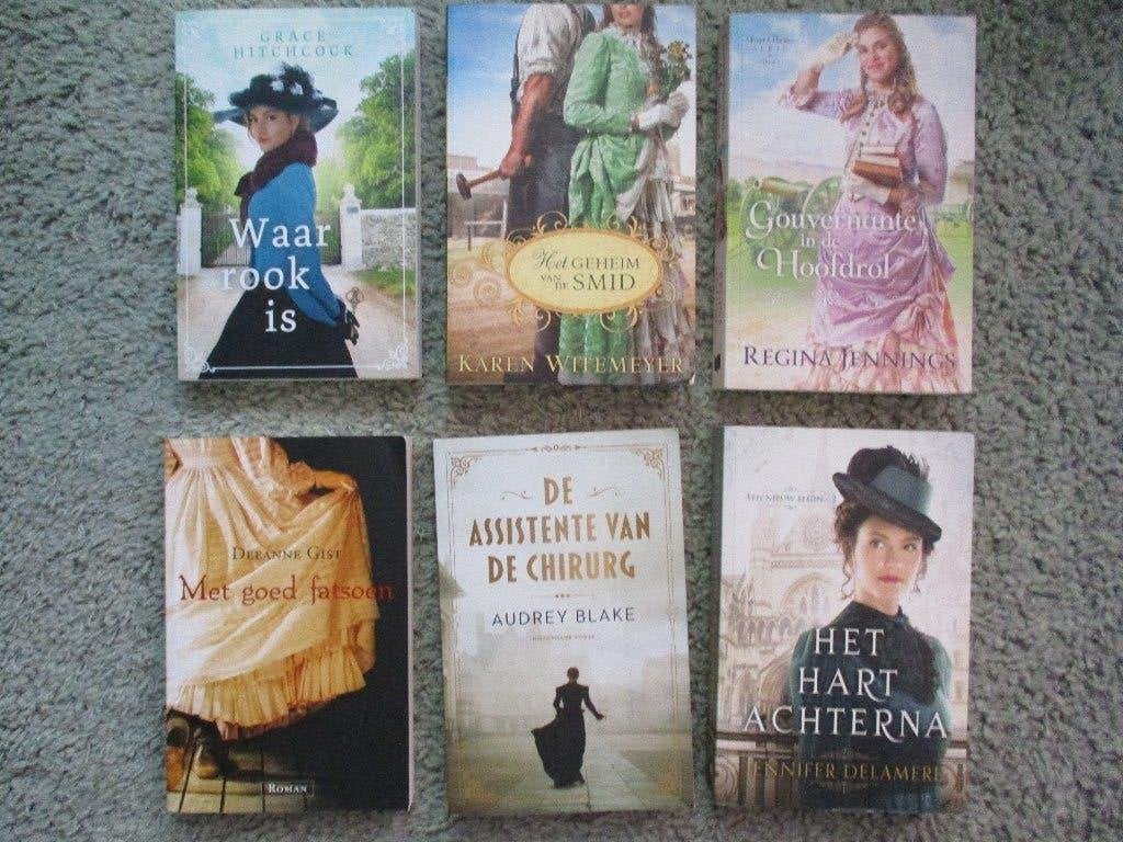 Witemeyer, Jennings etc. 6 x historische christelijke romans, Ophalen of Verzenden, Gelezen