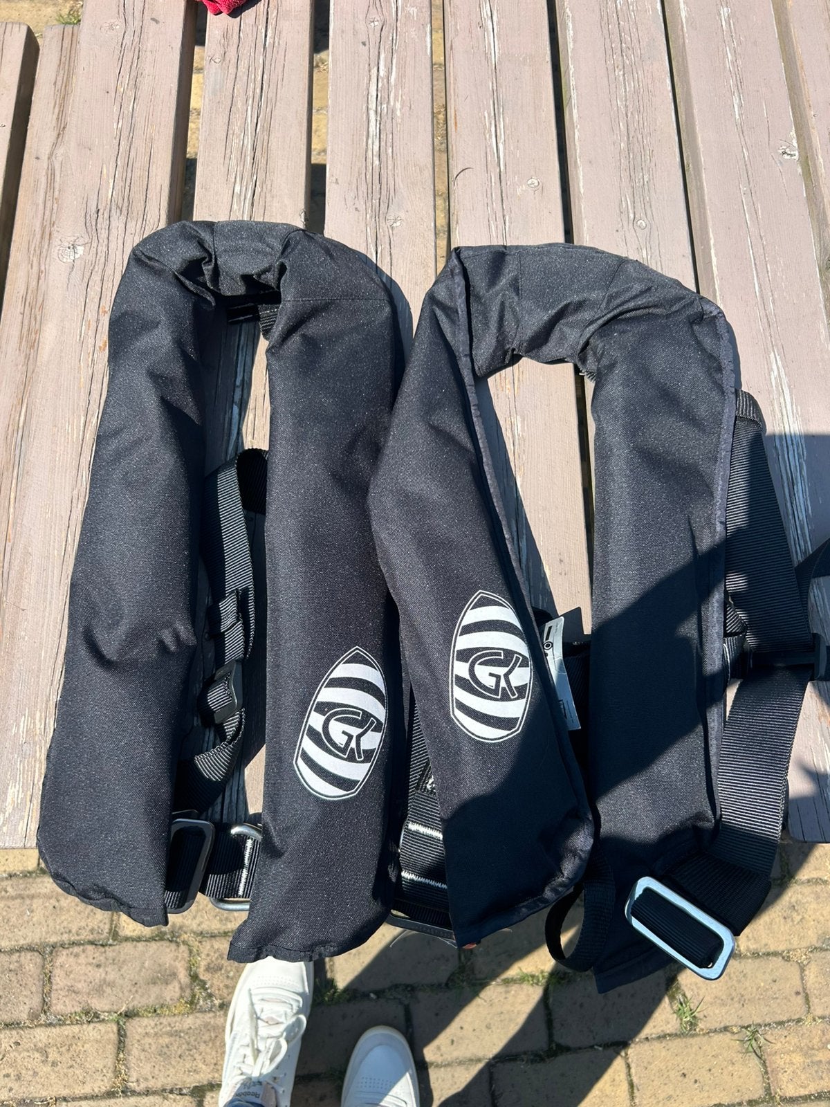Automatisch reddingsvest / zwemvest GK, Watersport en Boten, Duiken, Ophalen of Verzenden, Zo goed als nieuw, Duiklamp