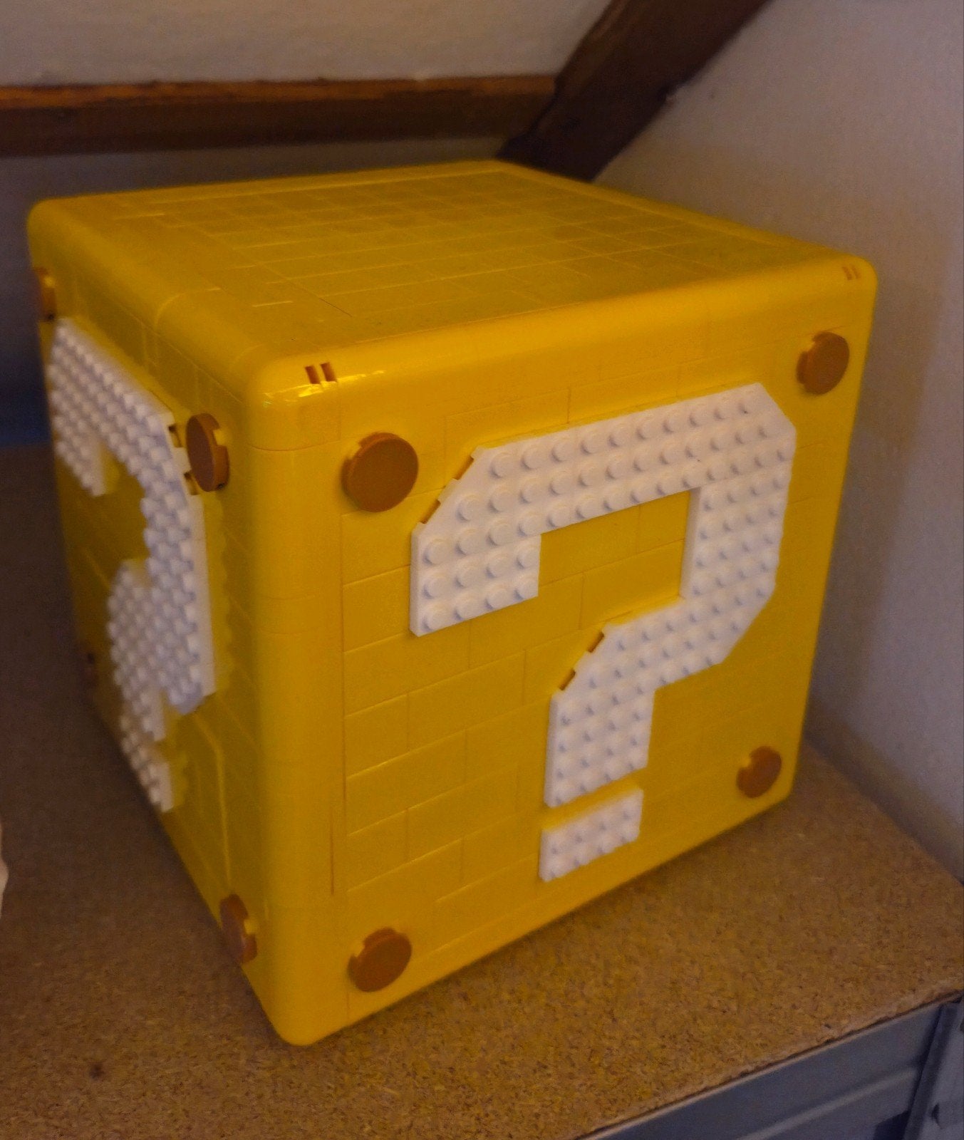 LEGO Super Mario 64 Vraagtekenblok, Overige thema's, Lego, Ophalen of Verzenden, Zo goed als nieuw