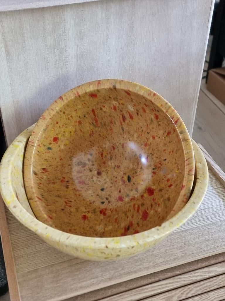 Vintage Texas ware confetti bowl. 2 stuks, Ophalen of Verzenden, Zo goed als nieuw