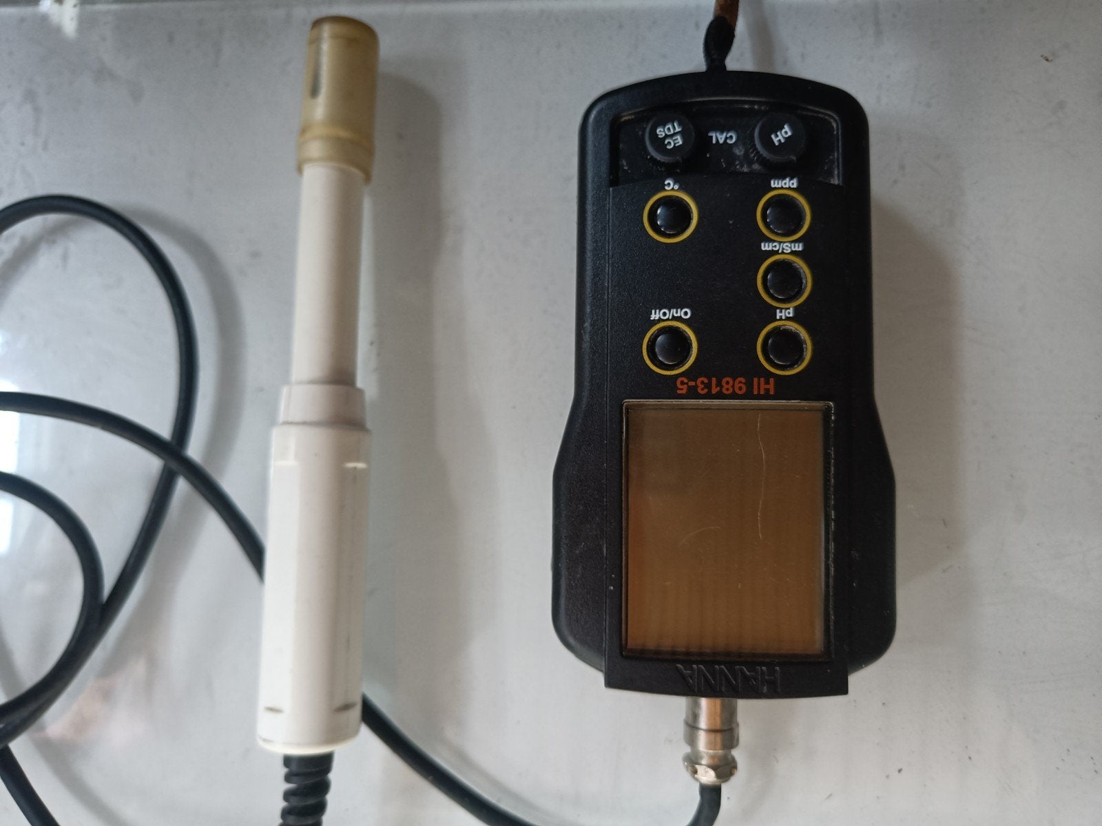 Hanna HI 9813-5 pH/EC/TDS/Temperatuur Meter, Ophalen of Verzenden