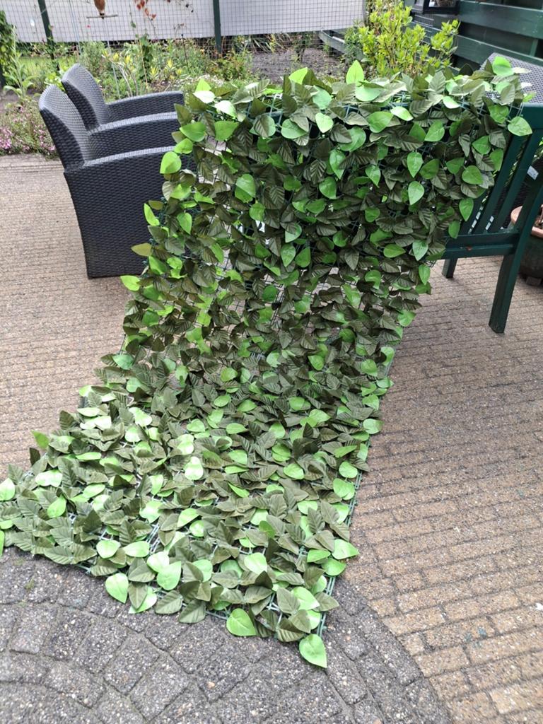 Kunsthaag Klimop - Privacy en Decoratie voor Buiten, Ophalen of Verzenden, Nieuw