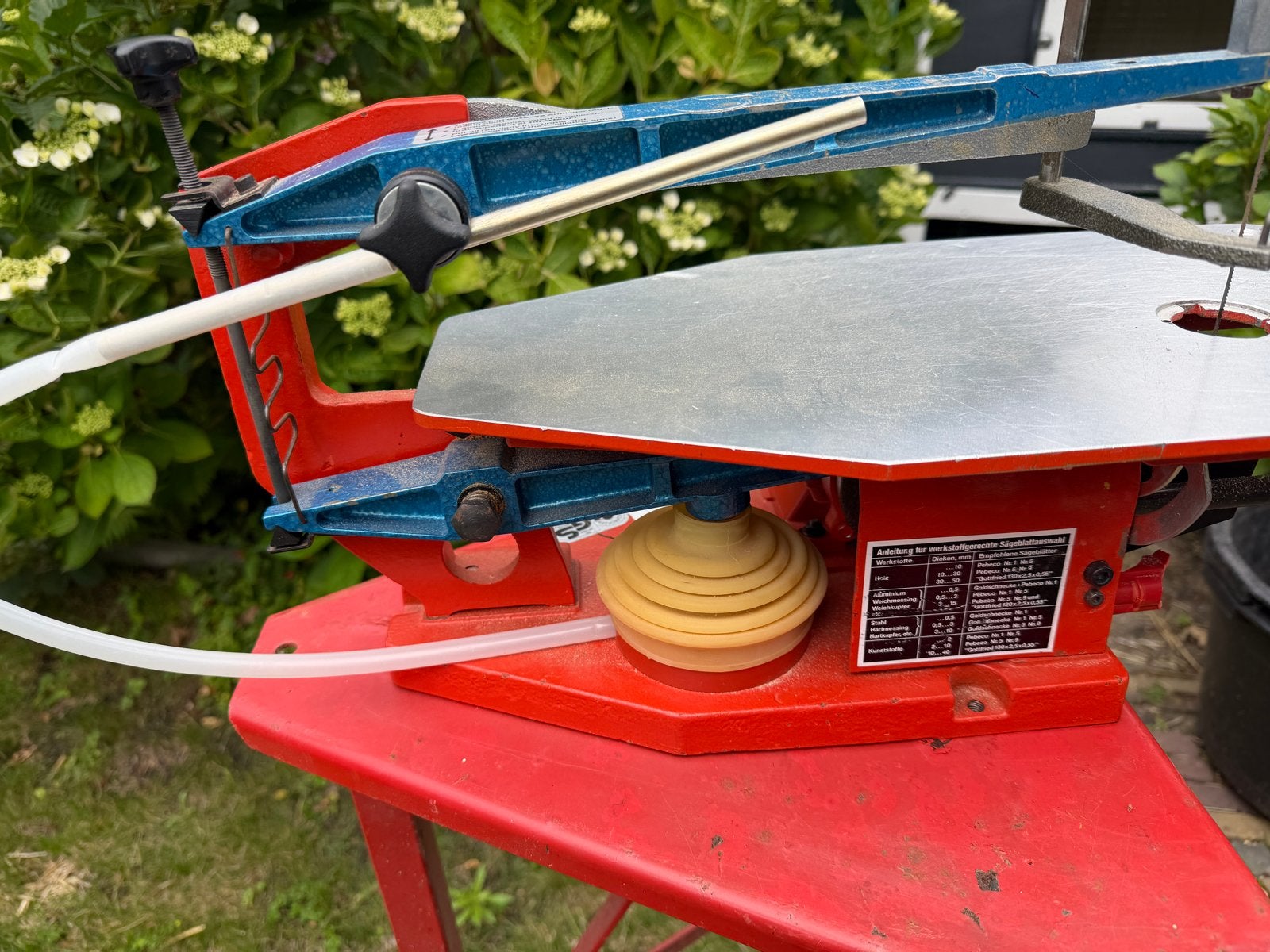 Hegner Figuurzaagmachine - Perfect voor Precisiewerk, Ophalen, Gebruikt, Minder dan 600 watt, Figuurzaag