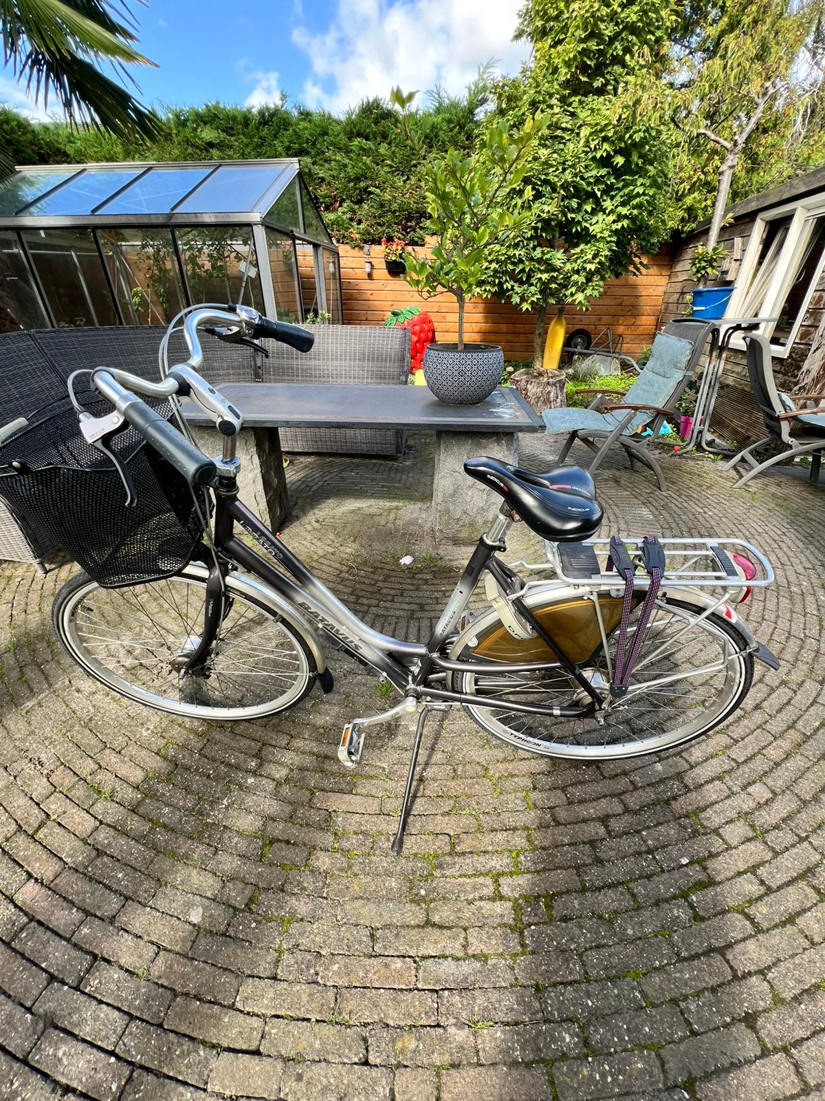 Batavus legato dames fiest, Fietsen en Brommers, (Extra) lage instap, Batavus, Ophalen of Verzenden, Zo goed als nieuw