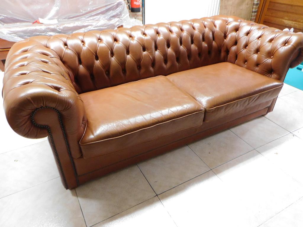 ENGELSE CHESTERFIELD EN ENGELSE BANKEN €395, Ophalen, Gebruikt, 150 tot 200 cm, ENGELSE STYLE