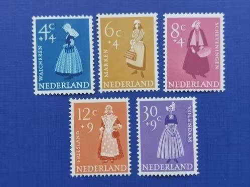 Postzegel NL 1958 PF Serie Zomerzegels 15-04, Postzegels en Munten, Ophalen of Verzenden, Na 1940, Postfris