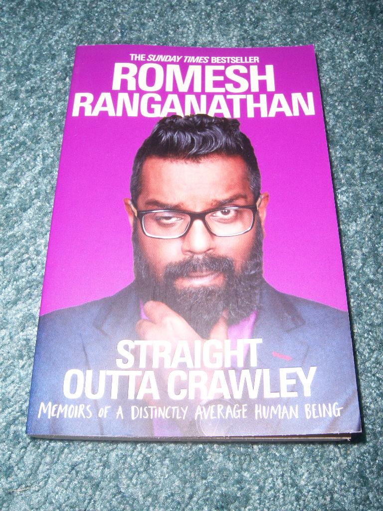 Romesh Ranganathan - Straight outta Crawley paperback boek, Ophalen of Verzenden, Zo goed als nieuw, Romesh Ranganathan, Overige