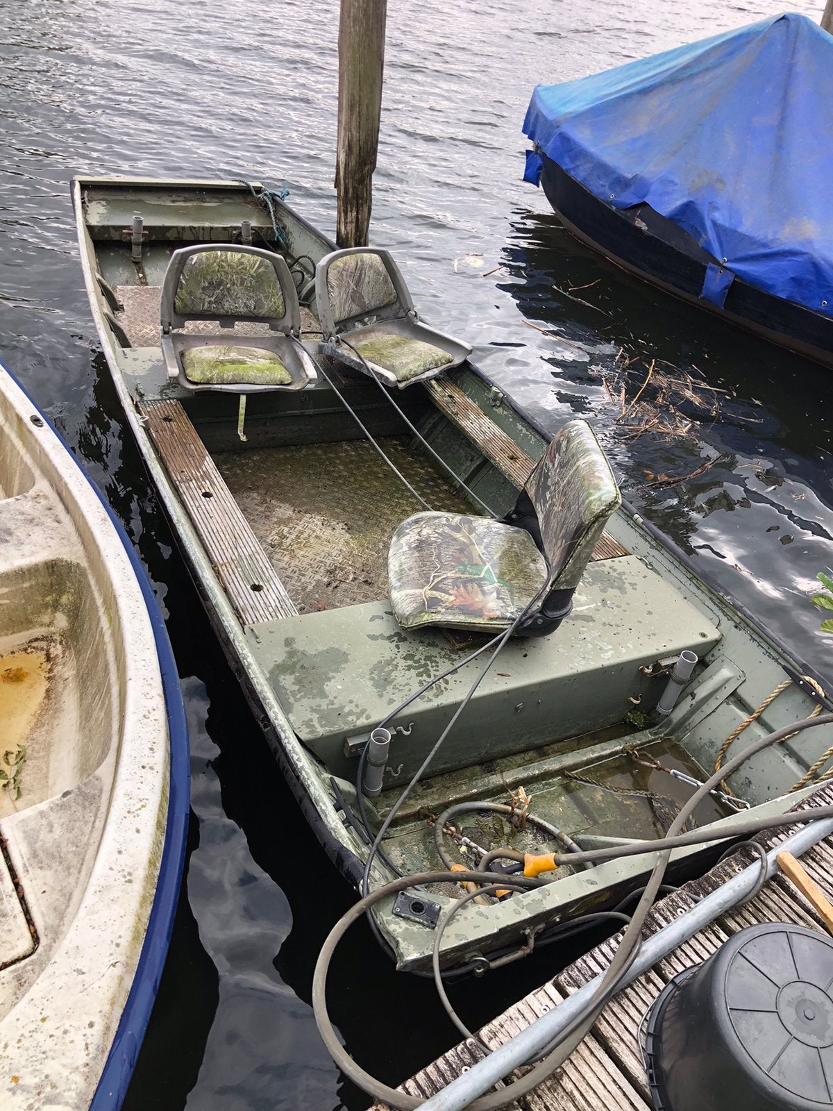 Platbodem, Watersport en Boten, Ophalen, Gebruikt