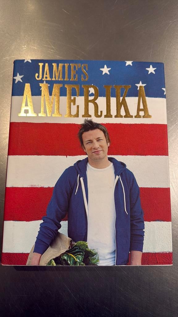 Jamie Oliver - Jamie's Amerika, Boeken, Kookboeken, Ophalen of Verzenden, Zo goed als nieuw, Jamie Oliver