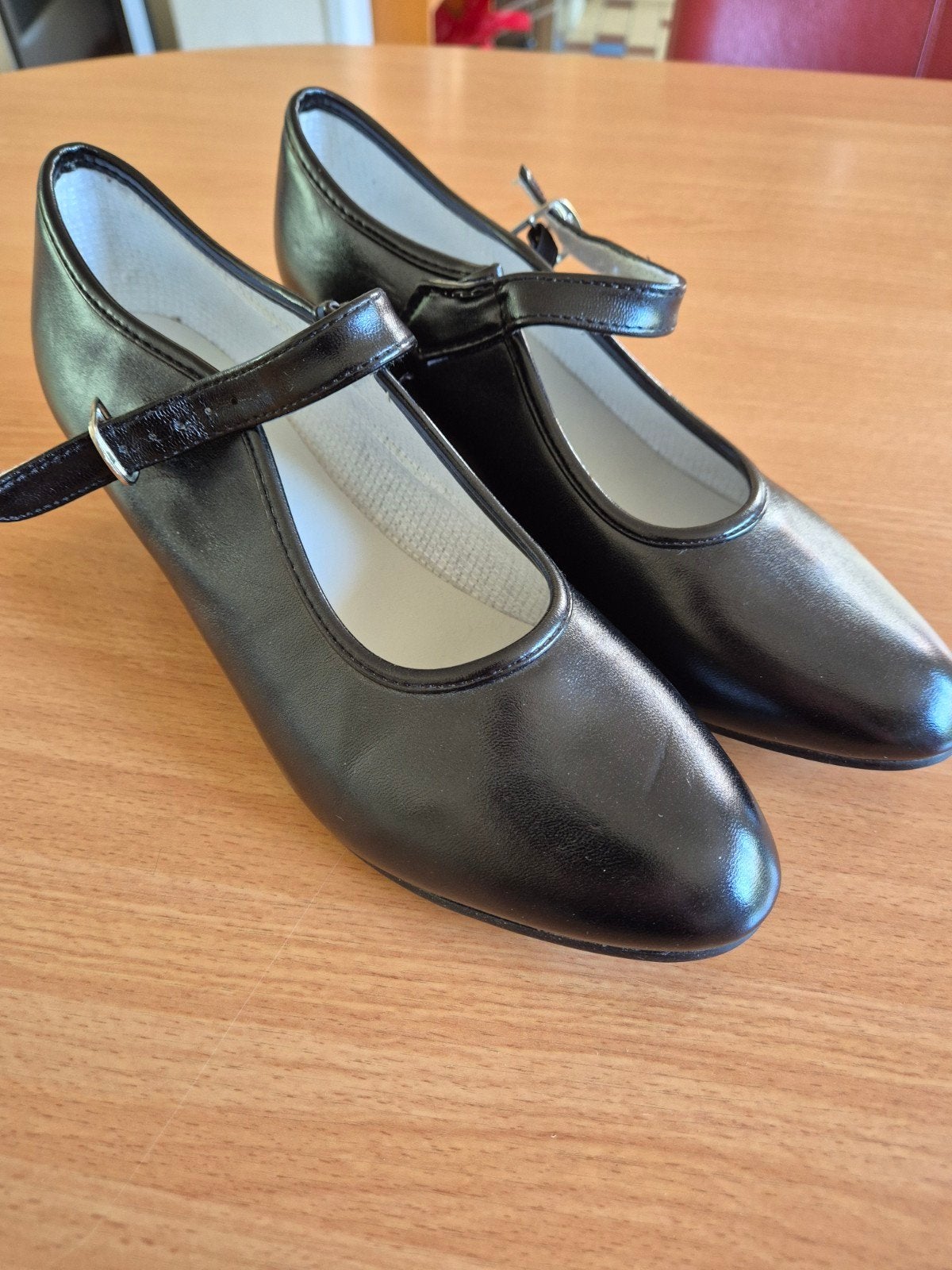 Flamenco schoenen zwart vrijwel nieuw maat 39/ 40, Ophalen of Verzenden, Zo goed als nieuw, Schoenen