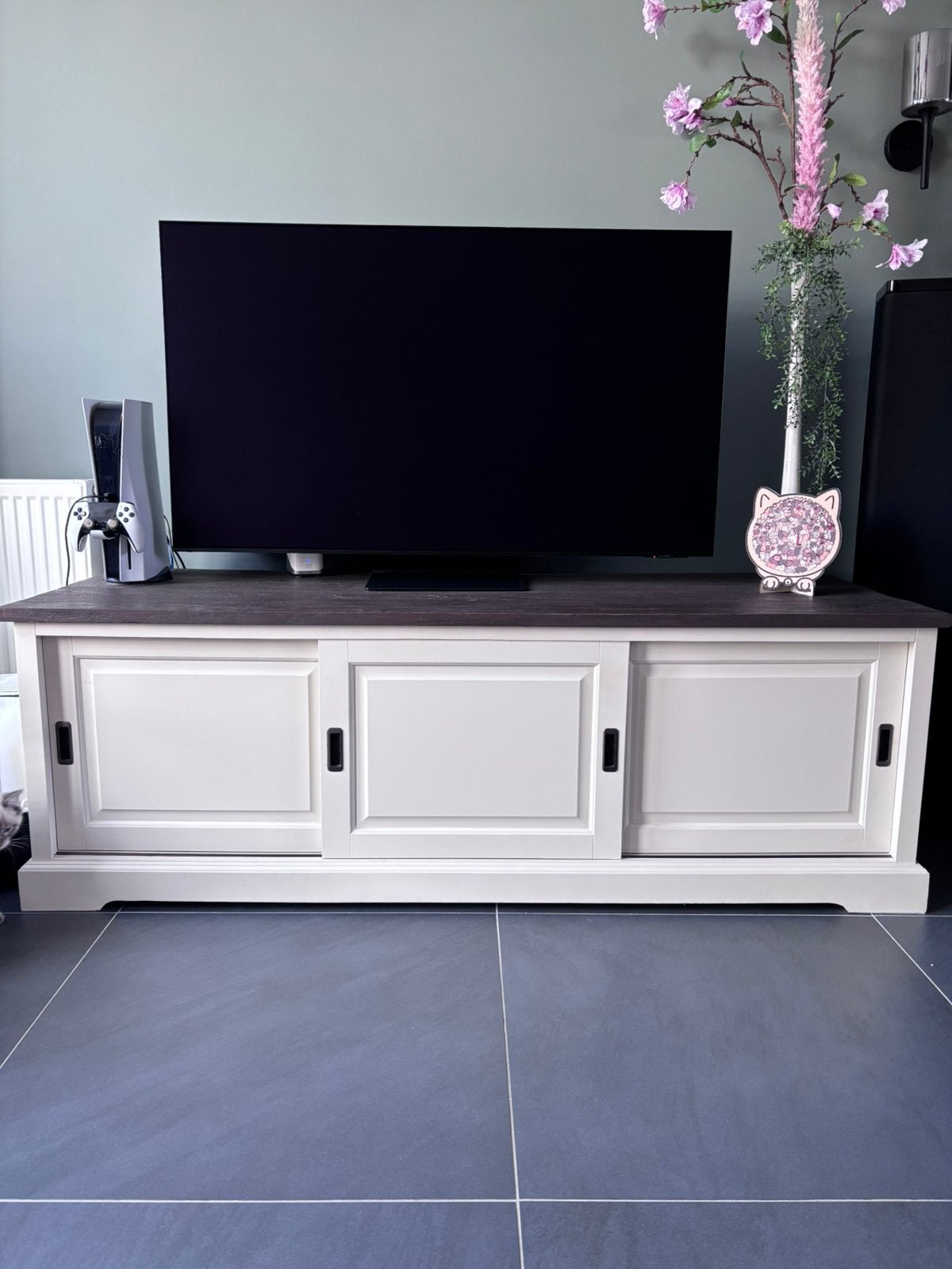 Lakewood Serie TV-kast en salontafel (Bommel Meubelen), Ophalen, Lakewood serie Bommel Meubelen, Gebruikt, 50 tot 100 cm