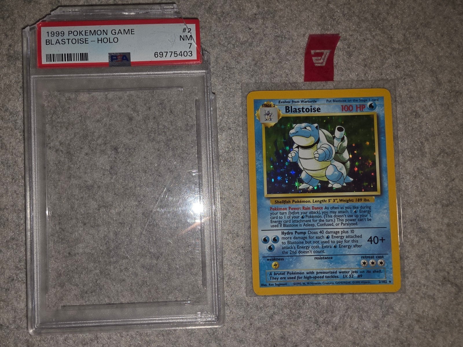 Blastoise (ex PSA 7), Ophalen of Verzenden