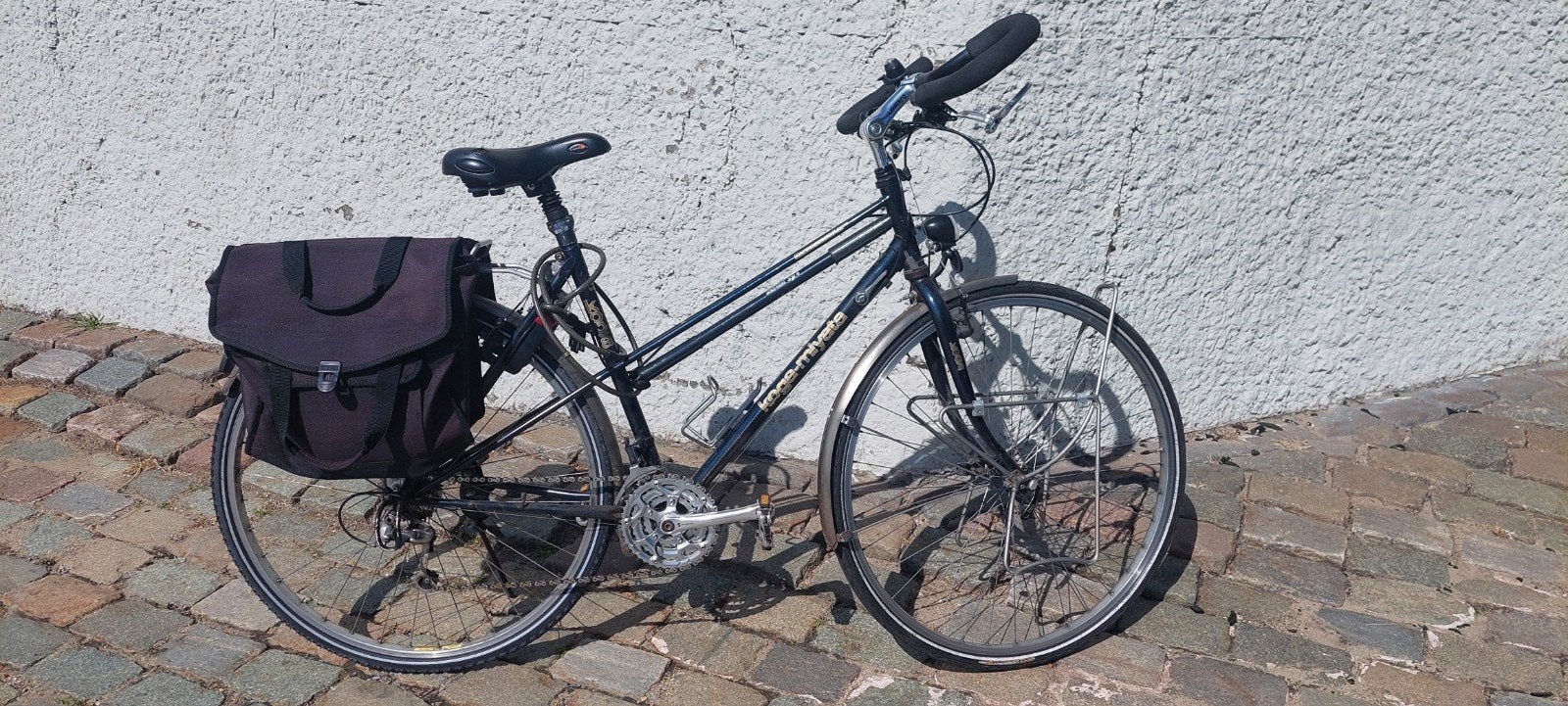 Koga Miyata Radonneur Lady CroMo Staal Trekking Tour Fiets, 28 inch, Gebruikt, Velgrem, 47 tot 50 cm