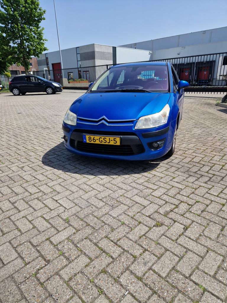 Citroën C4 1.6 VTI Berline 2008 Blauw APK 18-05-2027, Auto's, Citroën, Voorwielaandrijving, 1550 kg, 4 cilinders, Blauw