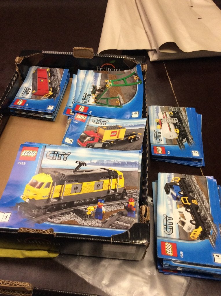 Lego 7939 city boekjes, Kinderen en Baby's, Speelgoed | Duplo en Lego, Ophalen of Verzenden, Gebruikt, Duplo