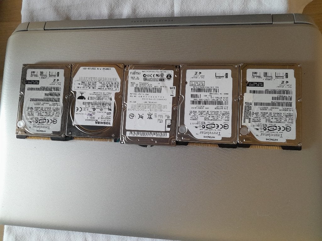 Opruiming diverse merken IDE  Harddisks 2½ inch (getest), Computers en Software, Intern, Gebruikt, HDD, Ophalen of Verzenden