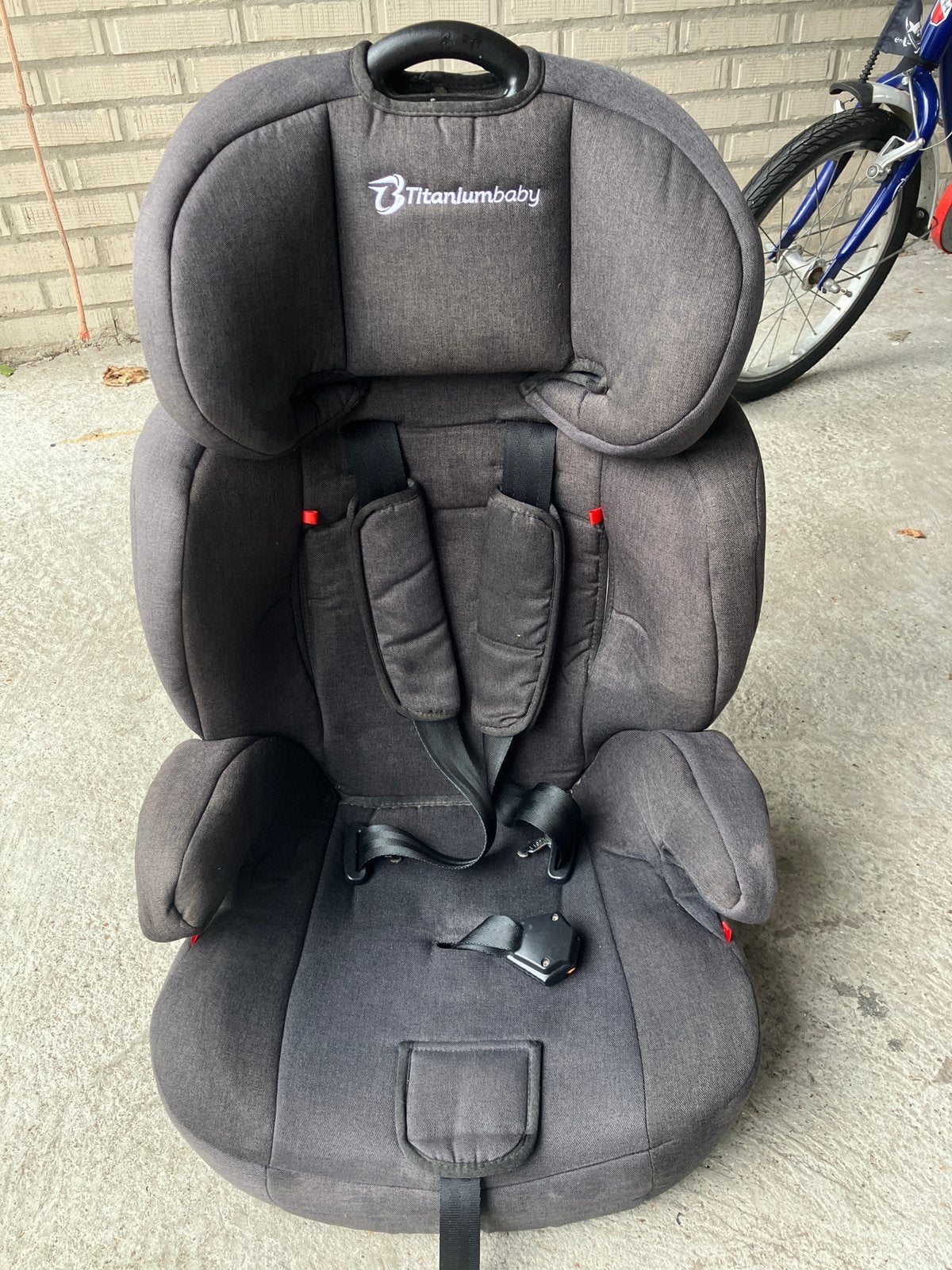 Autostoel Titanium baby groep 2/3, 9 t/m 36 kg, Ophalen, Overige merken, Gebruikt