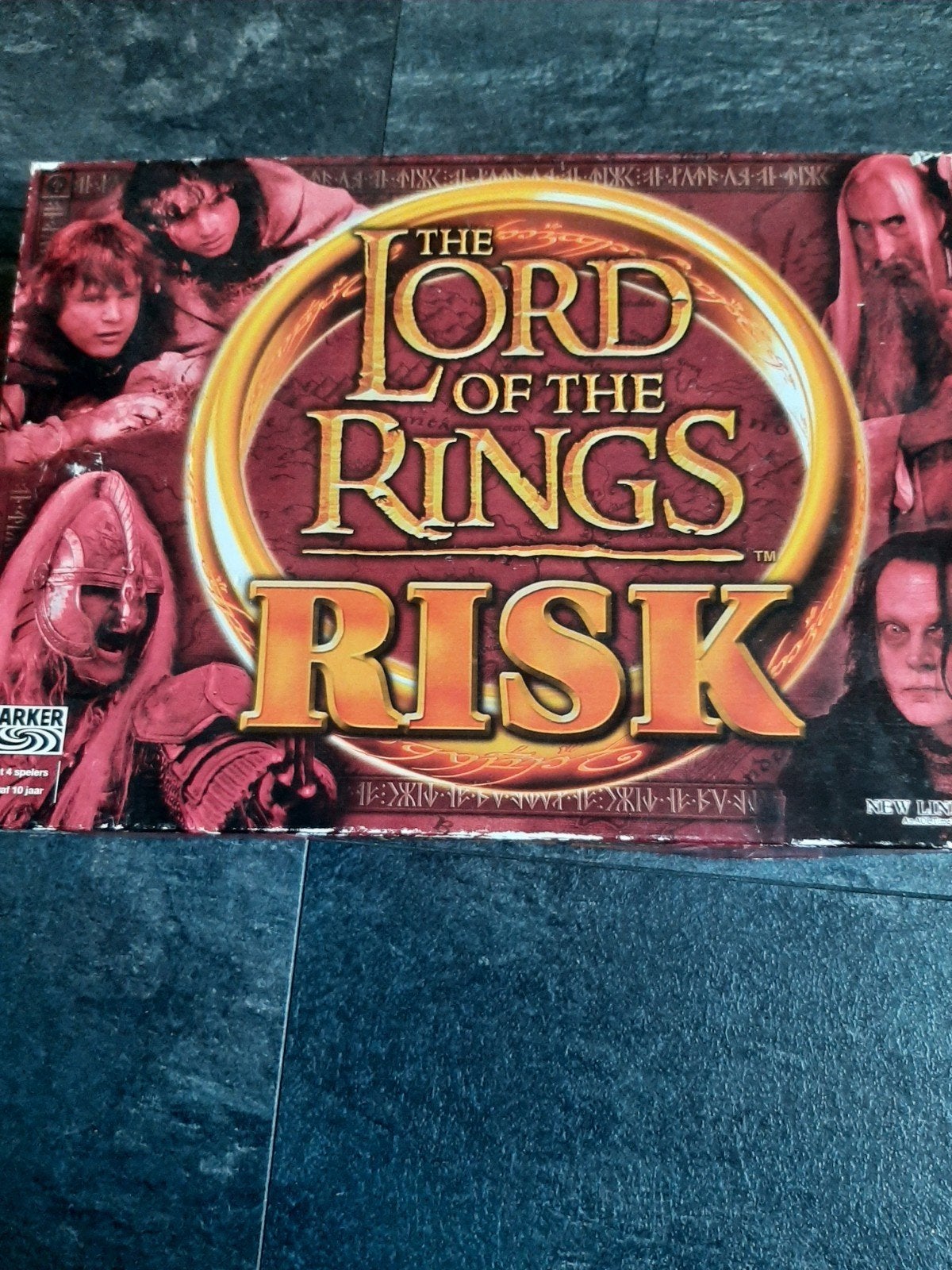 risk lord of the rings, Verzamelen, Ophalen of Verzenden, Zo goed als nieuw, Overige typen