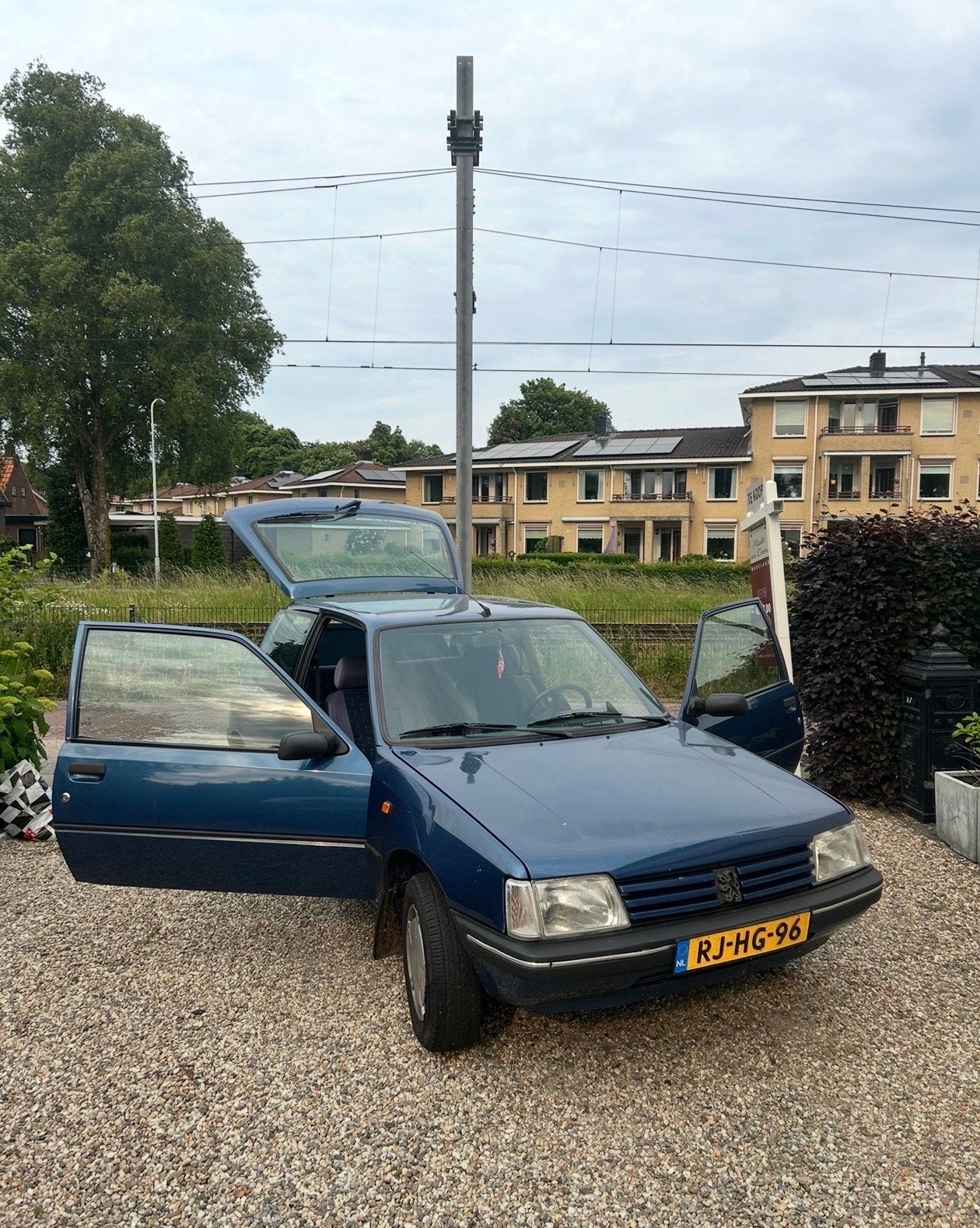 Peugeot 205 1.4 Generation 1997 Blauw, Auto's, Peugeot, Voorwielaandrijving, 4 cilinders, Blauw, Origineel Nederlands