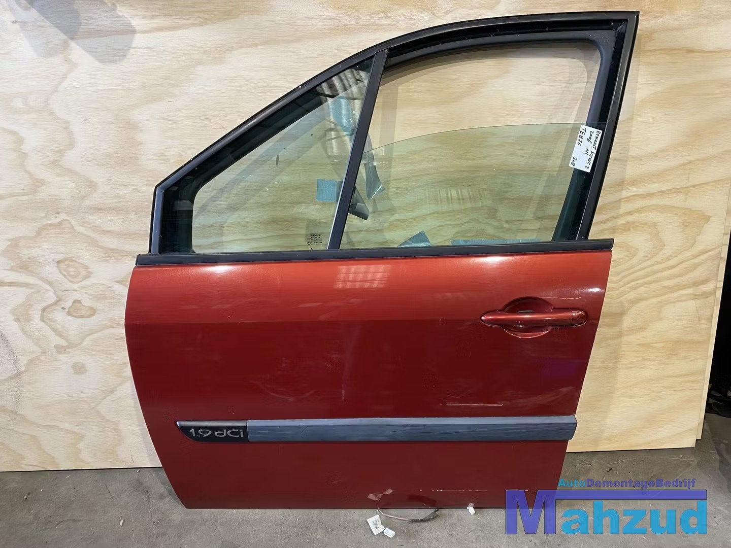 Renault Scenic 2 Rood TEB76 Links voor deur portier 04-09, Renault Group, Gebruikt, Contact.group@renault.com, Voor