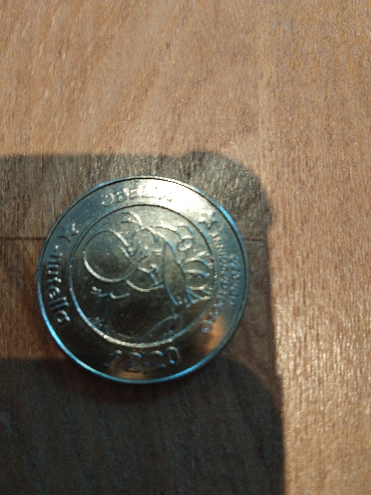 Nutella Obelix munt 2020, Ophalen of Verzenden