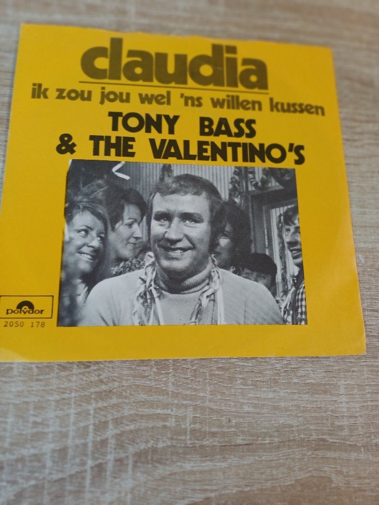 89 Single Tony Bass &  – Claudia – 2050 178, 7 inch, Ophalen of Verzenden, Zo goed als nieuw, Overige typen