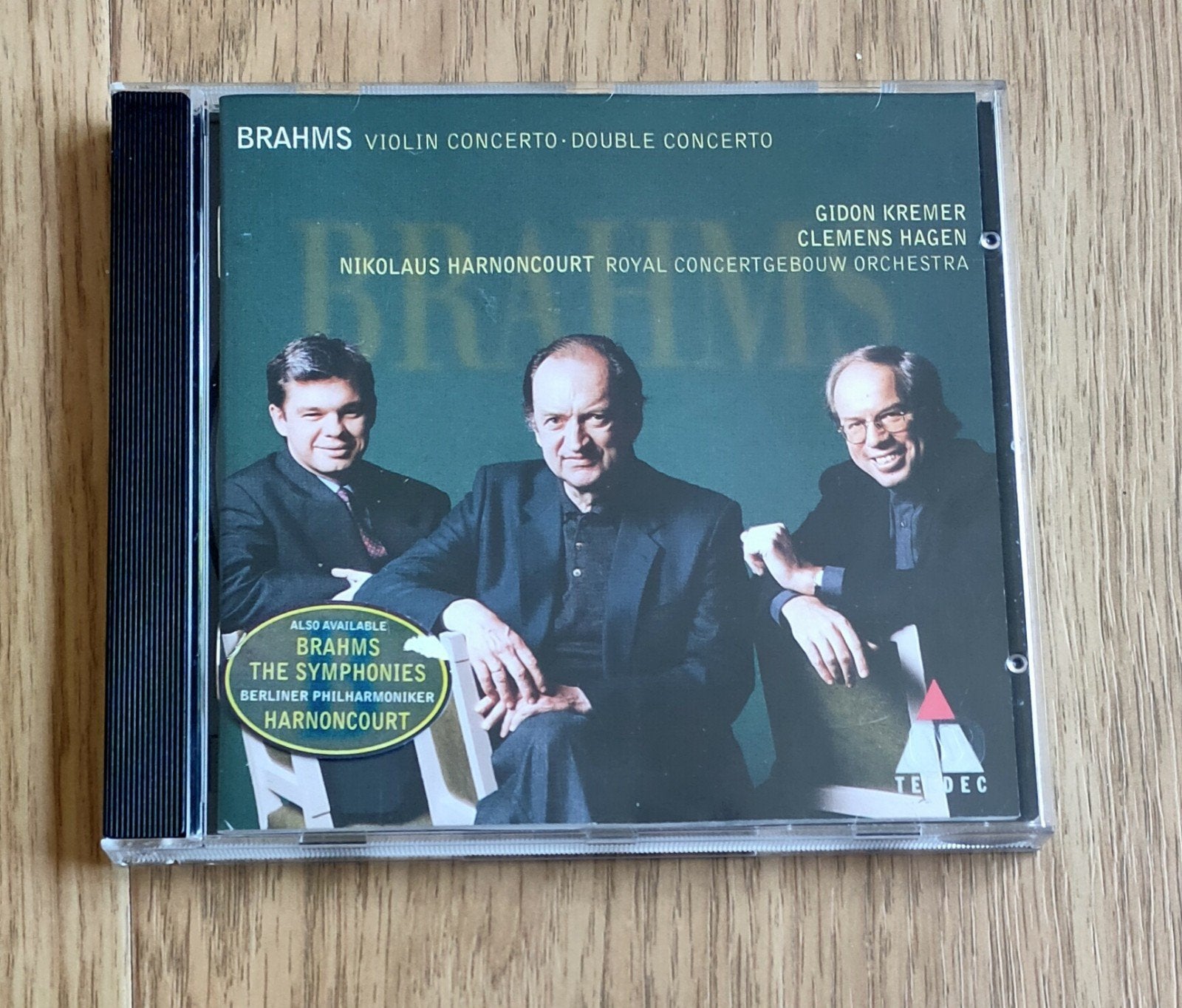 Brahms Vioolconcert & Dubbelconcert - Kremer, Hagen, Ophalen of Verzenden, Romantiek, Gebruikt, Orkest of Ballet