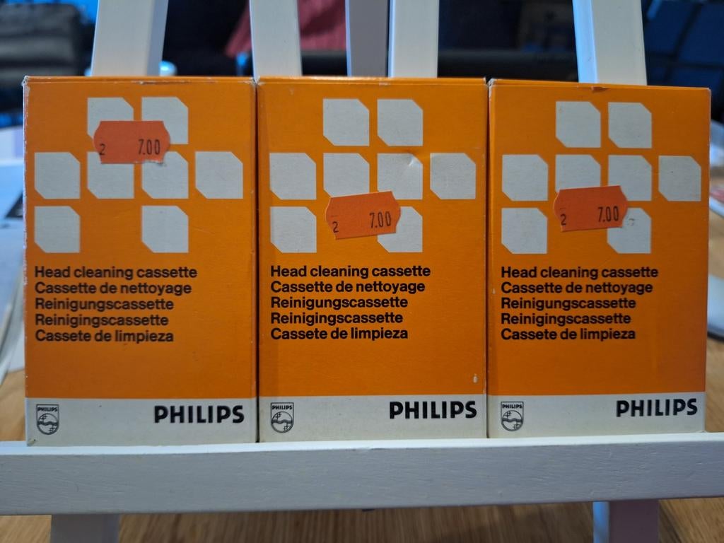 Cassettes - 3 stuks reinigingscassette, Ophalen of Verzenden, Overige genres, 2 t/m 25 bandjes