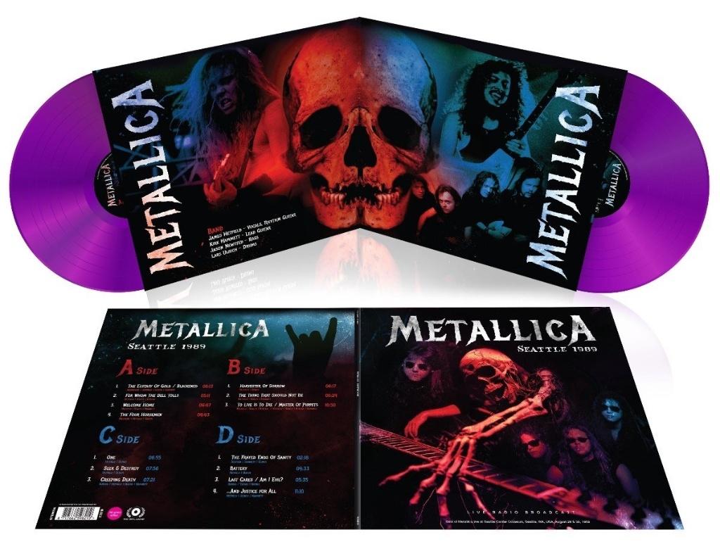 Metallica  Seattle 1989  2-LP.   New in seal, Gatefold hoes, 12 inch, Nieuw in verpakking, Verzenden