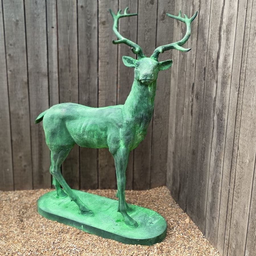 groot hert - edelhert tuinbeeld, Ophalen, Dierenbeeld, 7161MH 30, Nieuw