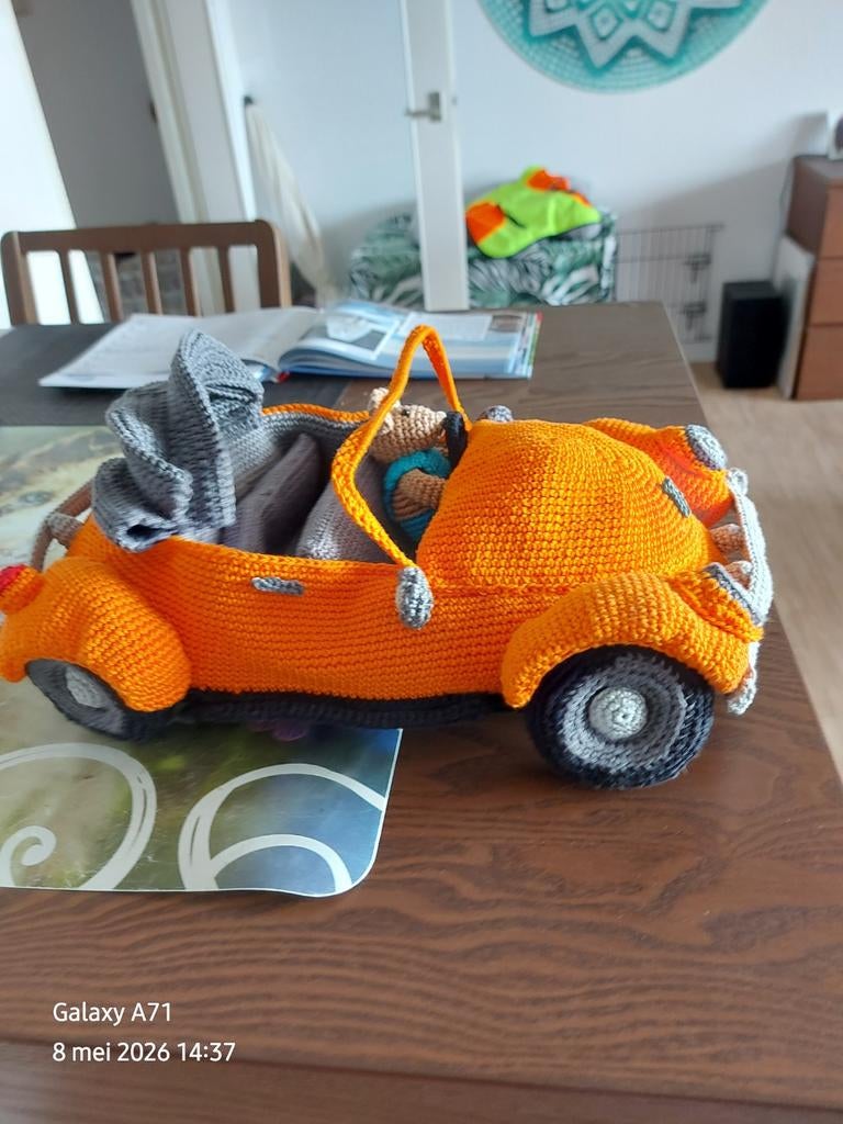VW CABRIO volkswagen, Ophalen of Verzenden, Haken, Wol of Garen