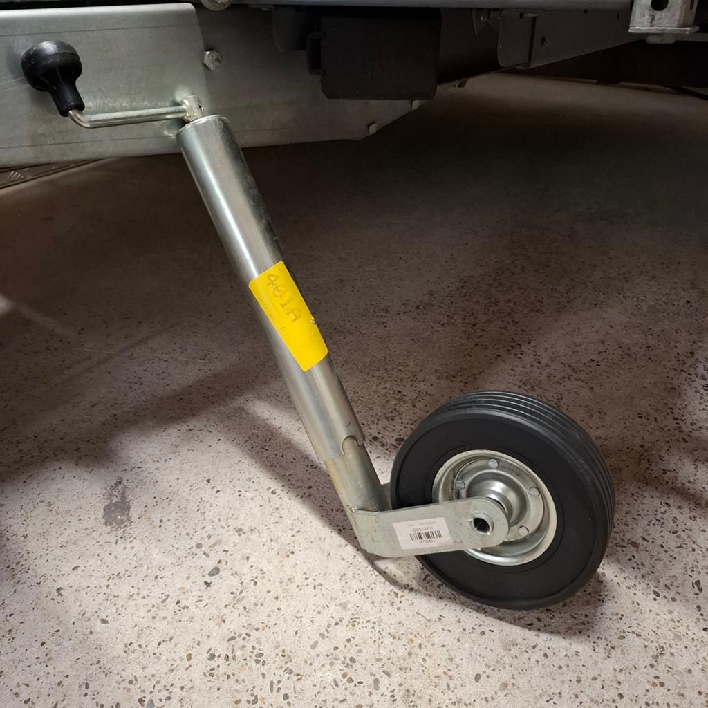 Neuswiel 60mm met dikke band rubber, Ophalen
