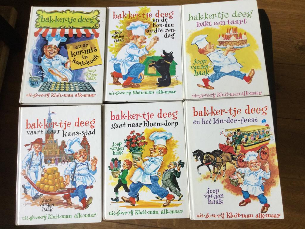 Bakkertje Deeg diverse titels. Joop van den Haak + Jokko, Ophalen of Verzenden, Gelezen, Fictie algemeen