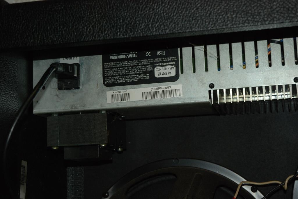 Line6  Spider spider 212 versterker 100watt  <25252435>, Muziek en Instrumenten, Ophalen, Gebruikt, ., Elektrische gitaar