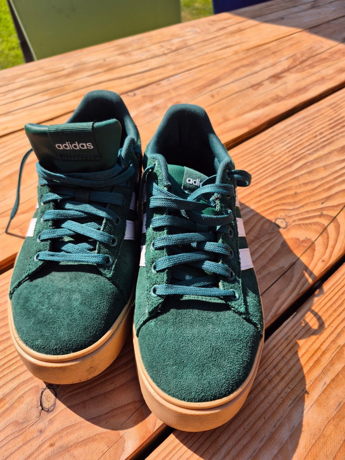Adidas sneakers groen maat 40, Ophalen of Verzenden, Zo goed als nieuw, Overige kleuren