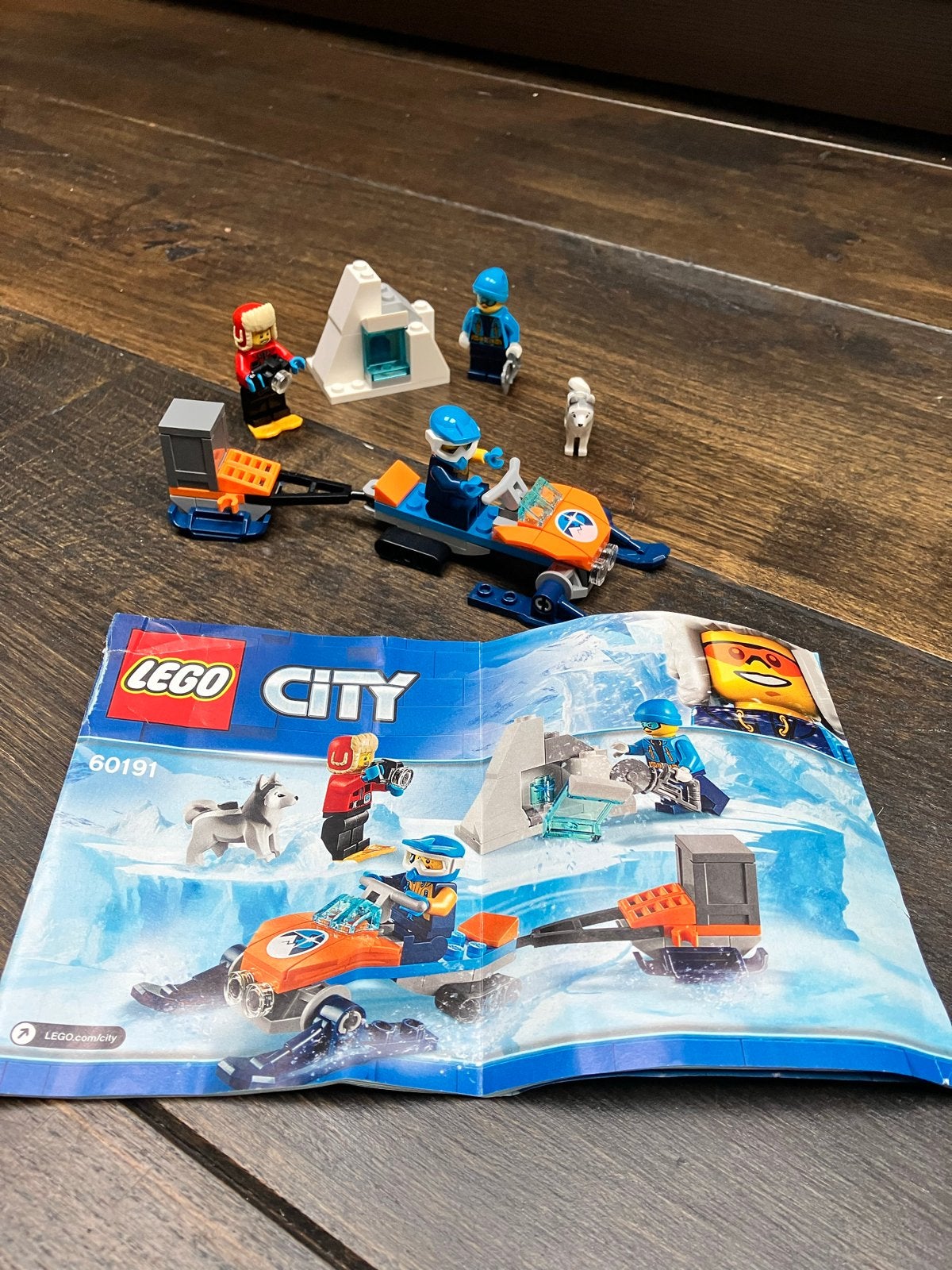 LEGO City 60191 Poolonderzoeksteam, Ophalen of Verzenden, Zo goed als nieuw, Overige merken
