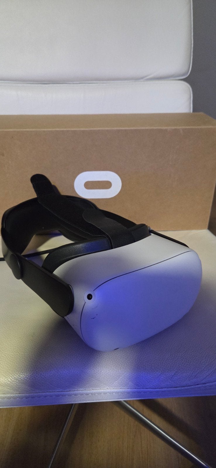 Met quest 2 vr met extras, Spelcomputers en Games, Virtual Reality, Ophalen of Verzenden, Zo goed als nieuw, Overige platformen