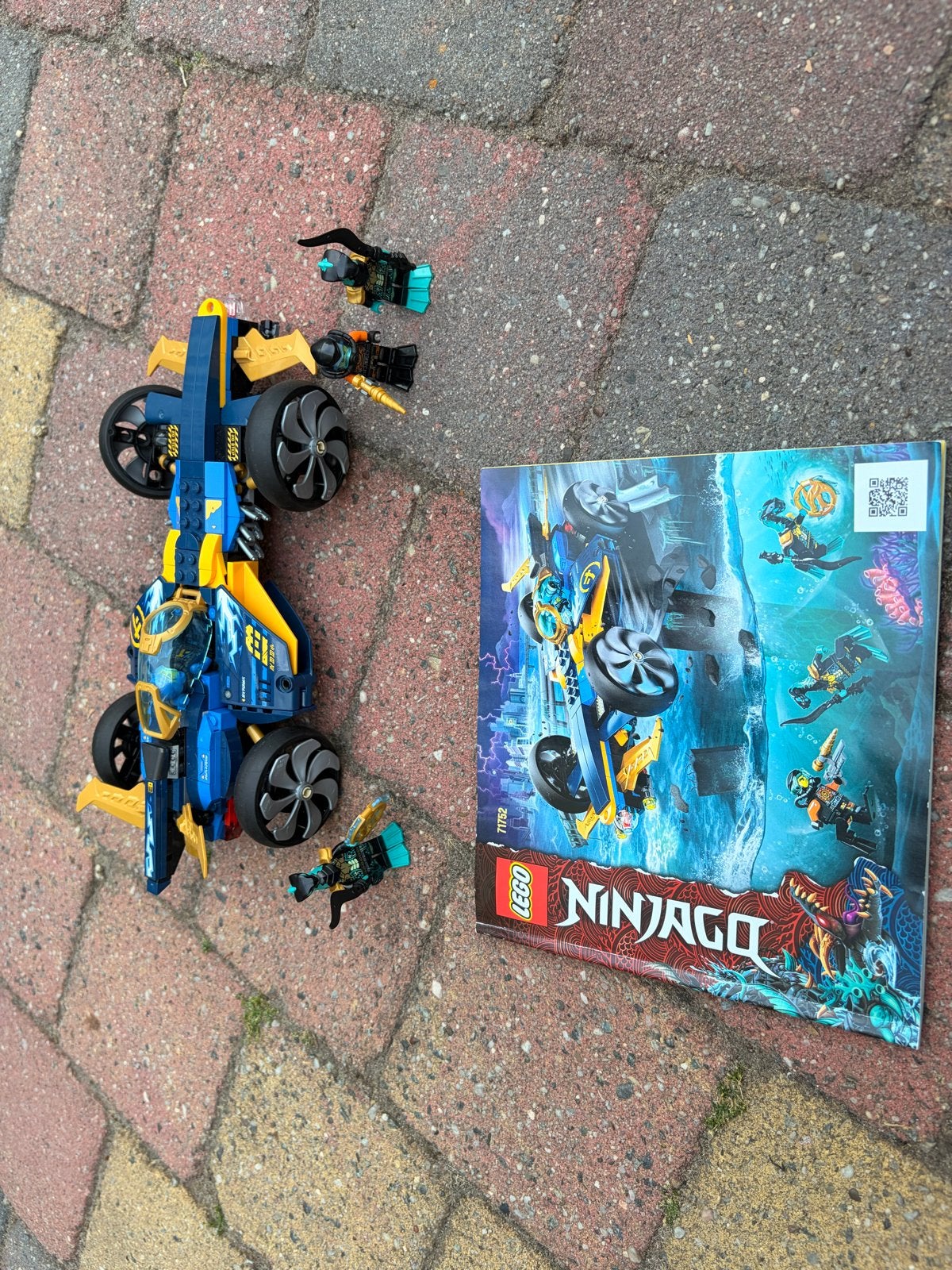 LEGO Ninjago 71752 Ninja Onderwaterwagen compleet, Ophalen, Gebruikt, Lego, Compleet