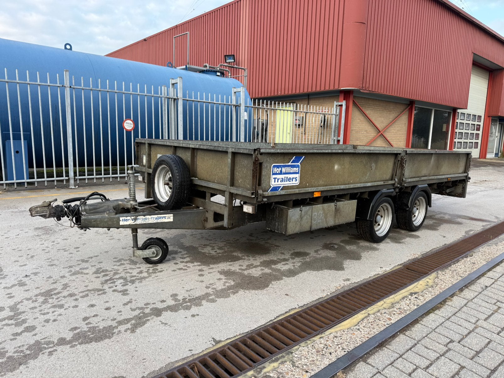 Ifor Williams LM146G 400x200 cm – 3500 kg – rijplaten, Ophalen of Verzenden