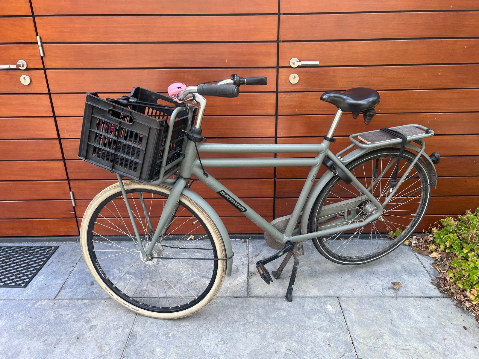Batavia Packd transportfiets - 55 cm frame - Gebruikt, Fietsen en Brommers, Fietsen | Dames | Damesfietsen, Ophalen, Velgrem, Versnellingen