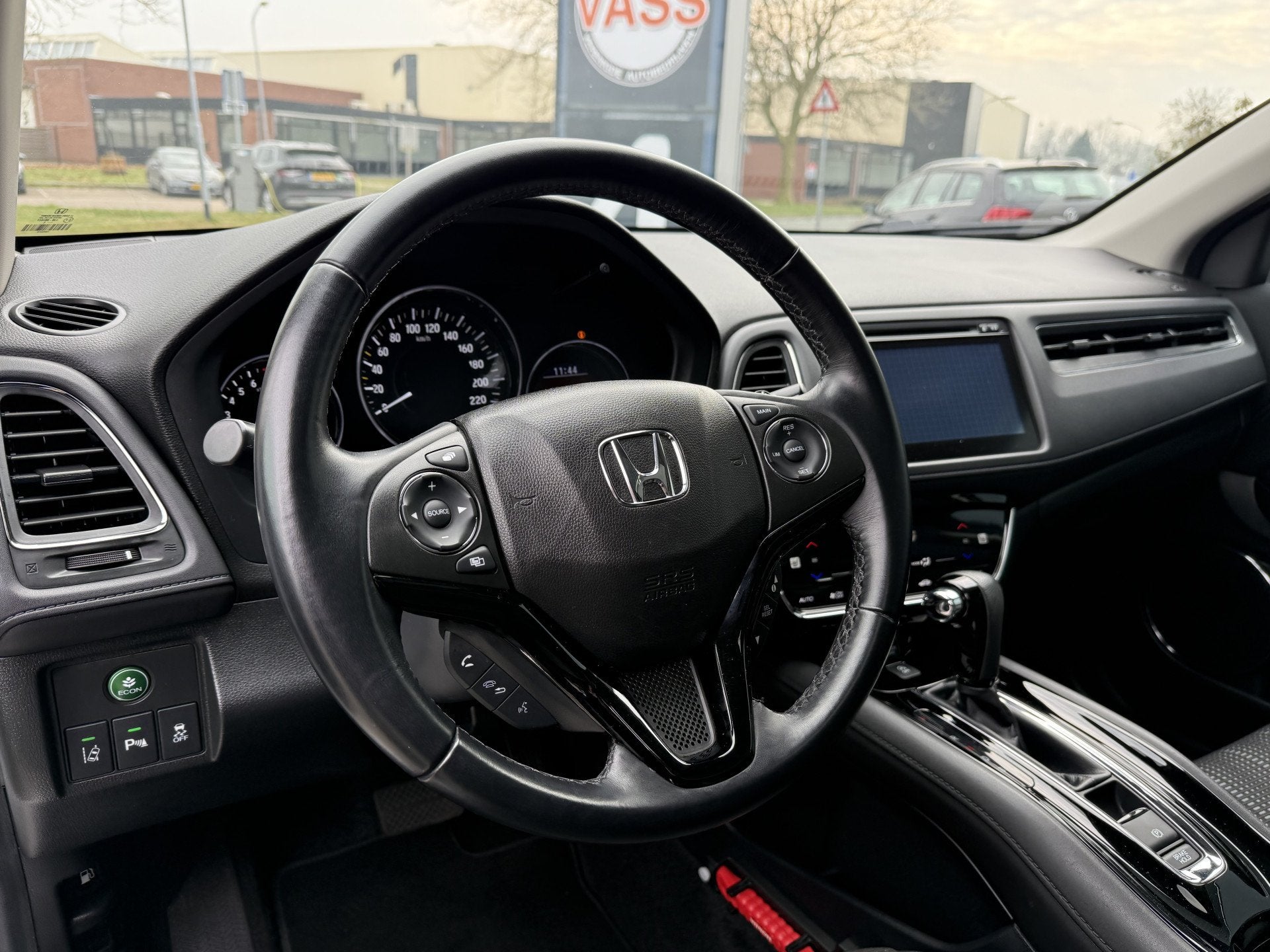Honda HR-V BWJ 2016 | 1.5 i-VTEC 131PK Executive | PANO DAK, Leder en Stof, Wit, Origineel Nederlands, Bedrijf